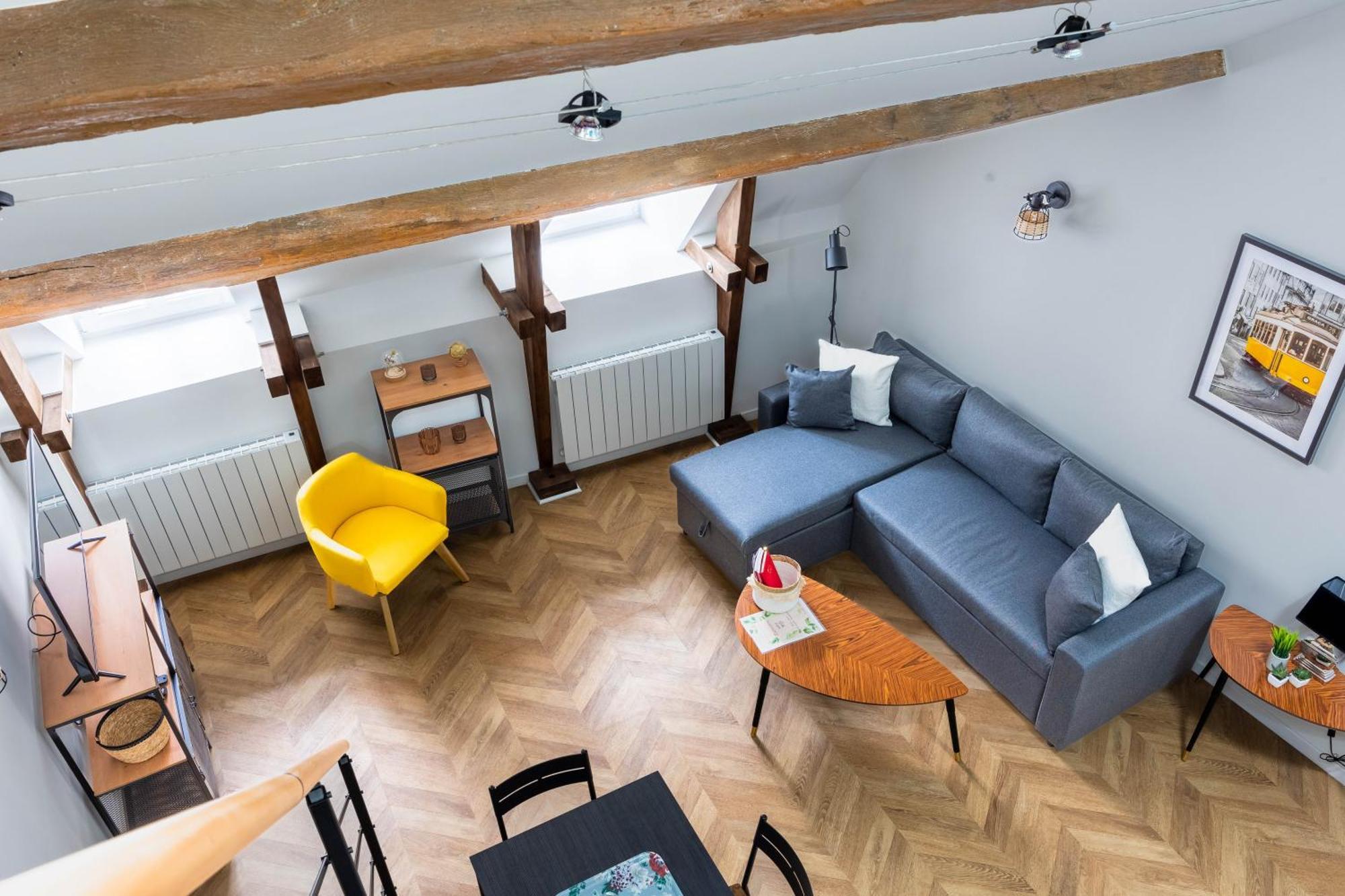 Apartment Duplex Standing - Hyper Centre - Equipe Dijon